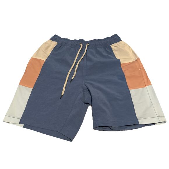 Faherty Swim Shorts Men's Size Small Beacon Trunk Drawstring Waist - Picture 1 of 11